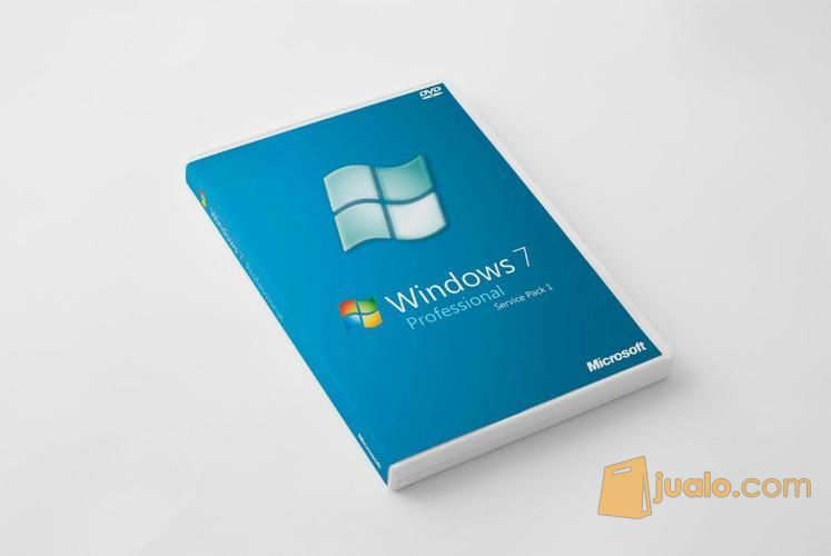 Lisensi + COA Sticker Windows 7 Professional DVD Box