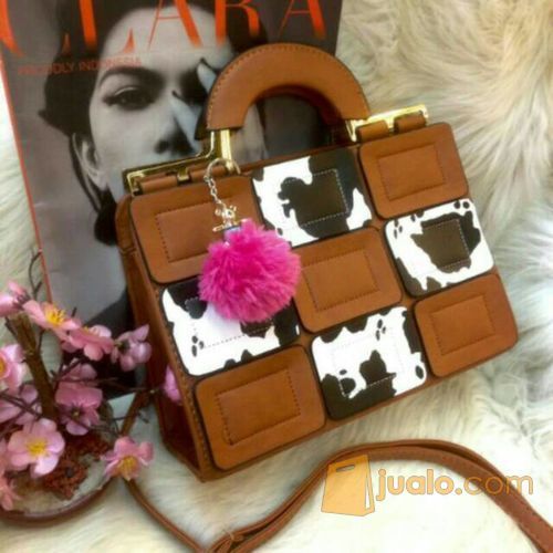 TAS FASHION MOCOW Tas Wanita Cantik Kado Unik Cewek Kuliah Kerja