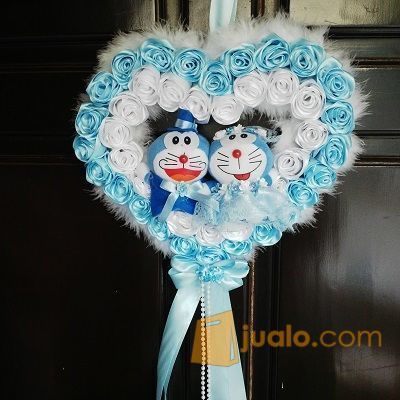barika 5213 dekorasi gantungan hiasan pintu dinding boneka doraemon