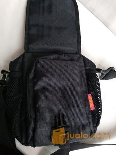 Tas Selempang Kecil ~ Cordura Hitam Tas selempang mini pria Tas murah
