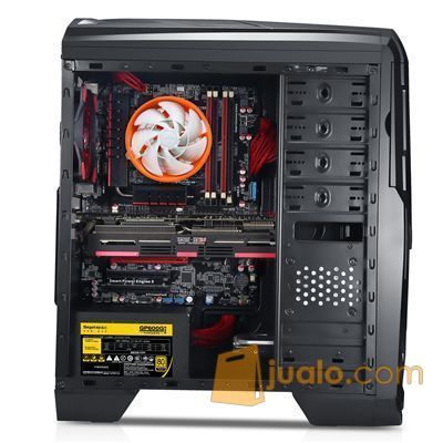 SEGOTEP GAMING CASE BLADE - BLACK / WHITE