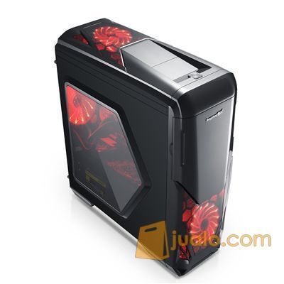 SEGOTEP GAMING CASE BLADE - BLACK / WHITE
