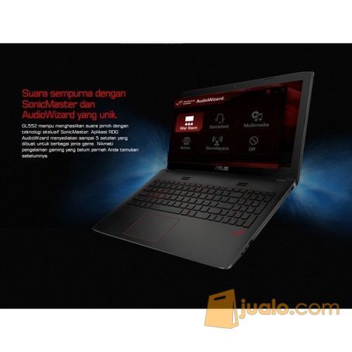 ASUS ROG GL552VX-6700HQ-12GB Black - Republic of gamers