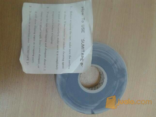 rubber splicing tape/isolasi karet rubber /sumitape japan