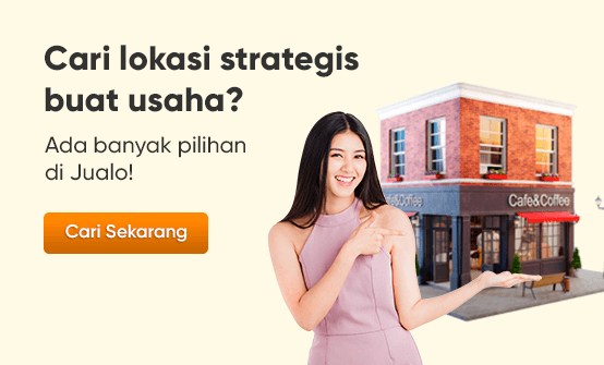 Cari lokasi strategis untuk usaha